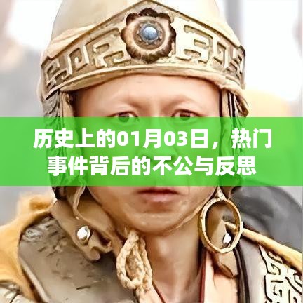 历史上的1月3日，重大事件背后的不公与反思