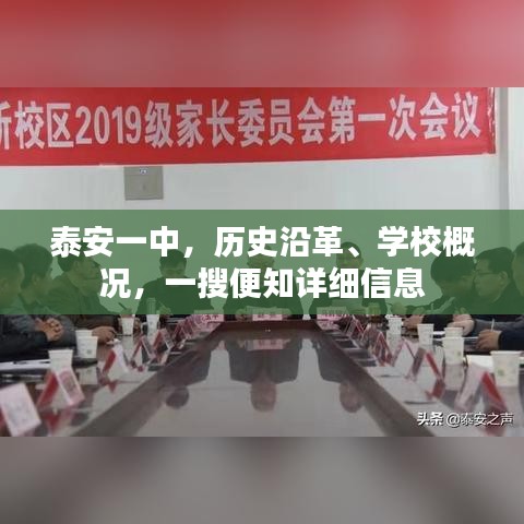 泰安一中，历史沿革、学校概况，一搜便知详细信息