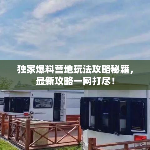 独家爆料营地玩法攻略秘籍，最新攻略一网打尽！