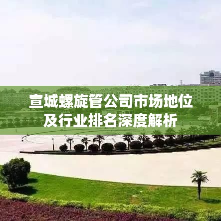 宣城螺旋管公司市场地位及行业排名深度解析
