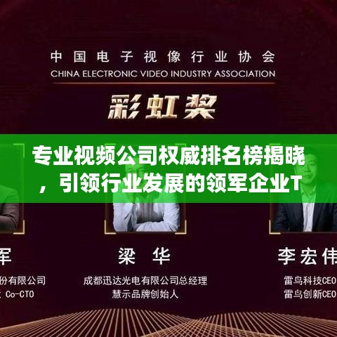 专业视频公司权威排名榜揭晓，引领行业发展的领军企业TOP榜单