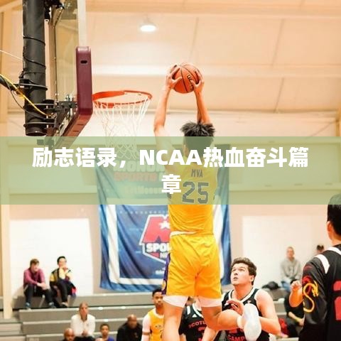 励志语录，NCAA热血奋斗篇章