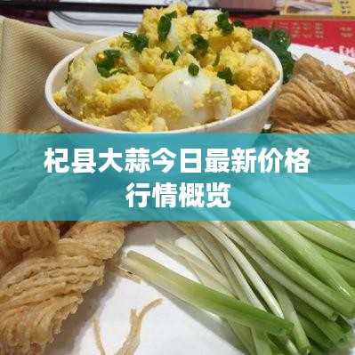 杞县大蒜今日最新价格行情概览